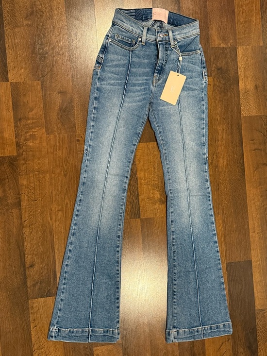 REVICE Denim - NWT Revice Venus Flares Stargirl Jeans in size 23
